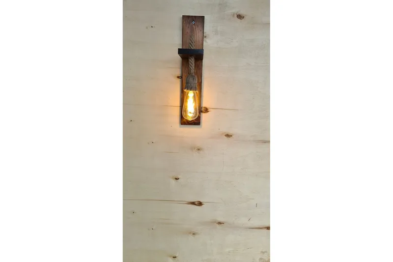 All Design Vägglampa - Valnöt - Products - Belysning - Lampor & belysning inomhus - Vägglampa