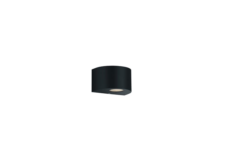 Rosario LED Vägglampa mattsvart, Mattsvart/Vit