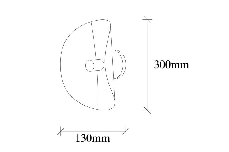Vägglampa Sugana Giada Svart / Rany - Guld/Svart - Products - Belysning - Lampor & belysning inomhus - Sovrumslampa - Sänglampa - Sänglampa vägg