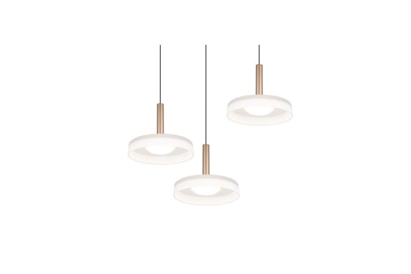 Pendel TRIO Celeste 3-del, Mattsvart/vit/kaffebrun - 3-del, Mattsvart/vit/kaffebrun - Products - Belysning - Lampor & belysning inomhus - Taklampa & takbelysning - Kökslampa & taklampa kök