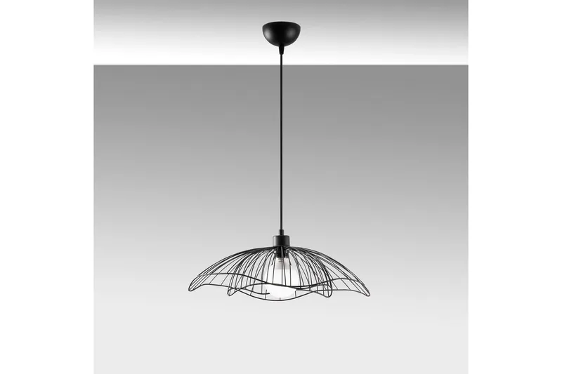 Taklampa Sudaskey Svart - Svart - Products - Belysning - Lampor & belysning inomhus - Taklampa & takbelysning - Pendellampa & hänglampa