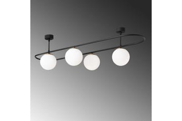 Taklampa Wynel Svart / Vit Fyra uttag - Fyra uttag - Products - Belysning - Lampor & belysning inomhus - Taklampa & takbelysning - Pendellampa & hänglampa