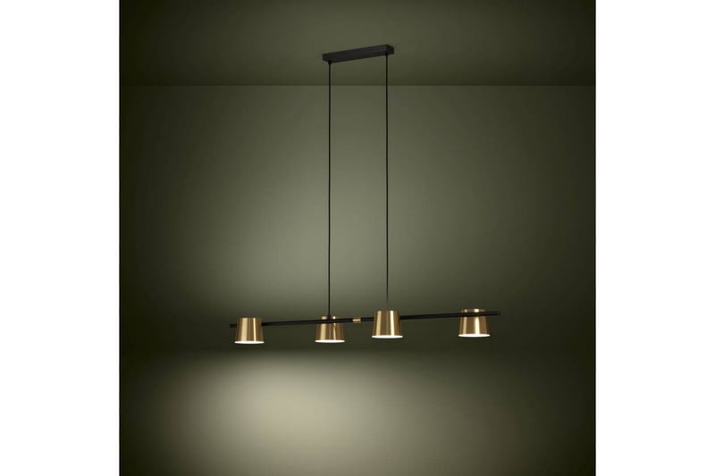 Takpendel Eglo Altamira Svart/Mässing - Products - Belysning - Lampor & belysning inomhus - Taklampa & takbelysning - Pendellampa & hänglampa