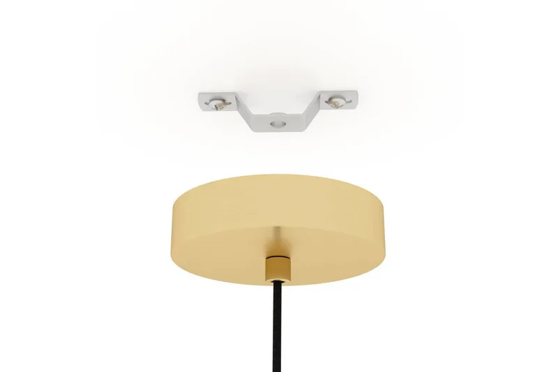 Takpendel Eglo Caprarola - Beige/Mässing - Products - Belysning - Lampor & belysning inomhus - Taklampa & takbelysning - Pendellampa & hänglampa