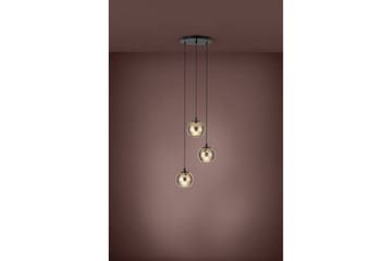 Takpendel Eglo Lemorieta Svart/Guld Rondell med 3 Lampor - Products - Belysning - Lampor & belysning inomhus - Taklampa & takbelysning - Pendellampa & hänglampa