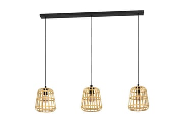 Takpendel Eglo Montezuelo Trä med 3 Lampor - Products - Belysning - Lampor & belysning inomhus - Taklampa & takbelysning - Pendellampa & hänglampa