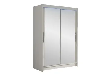 Estella Garderob med Spegel 120x200 cm - Vit - Products - Förvaring - Garderober & garderobssystem