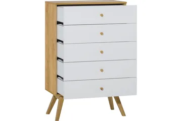 Nature Byrå Natur/Vit - VOX - Products - Förvaring - Förvaringsmöbler - Byrå - Hallbyrå