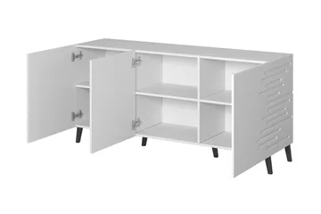 Novaj Byrå 40x155 cm - Vit/Svart - Products - Förvaring - Förvaringsmöbler - Byrå - Hallbyrå