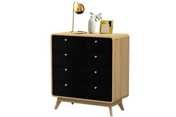 Olivet Byrå 80x39 cm - Natur/Svart - Products - Förvaring - Förvaringsmöbler - Byrå - Hallbyrå