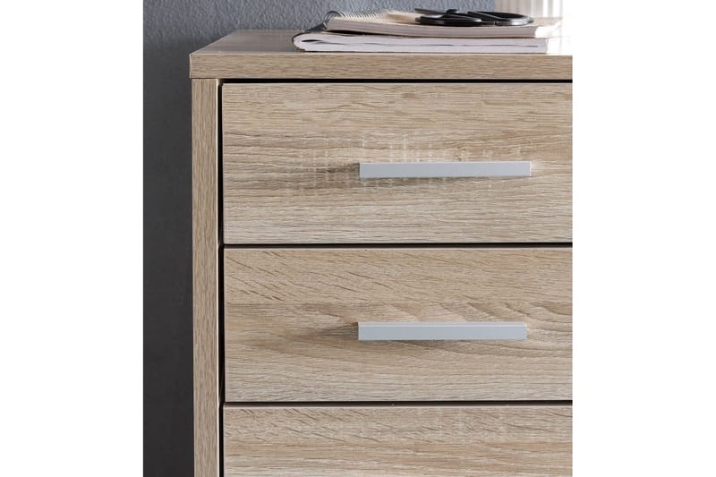 Rullkontejner Wohnling 5 lådor med hjul, folierad spånskiva, modern stil Sonoma - Sonoma - Products - Förvaring - Förvaringsmöbler - Byrå - Hurts