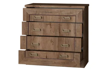 Tadeusz Byrå 90x44x90 cm - Brun - Products - Förvaring - Förvaringsmöbler - Byrå - Hallbyrå