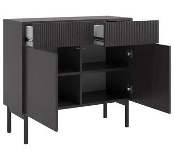 Takayo Byrå 100 cm - Svart - Products - Förvaring - Förvaringsmöbler - Byrå - Hallbyrå