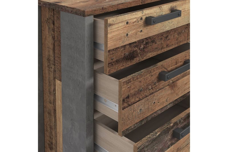 Cadle Byrå 107 cm - Brun/Grå - Products - Förvaring - Förvaringsmöbler - Byrå