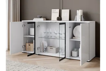 Gamal Skänk 150x40 cm - Vit - Products - Förvaring - Förvaringsmöbler - Sideboard & skänk