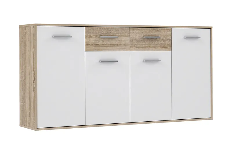Haba Skänk 34x162 cm - Brun/Vit - Products - Förvaring - Förvaringsmöbler - Sideboard & skänk