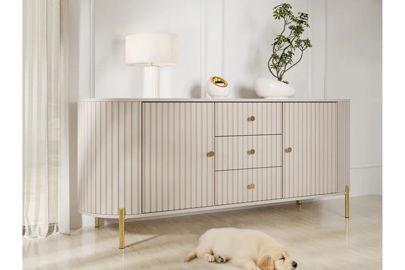Maggio Skänk 178x43 cm - Beige - Products - Förvaring - Förvaringsmöbler - Sideboard & skänk
