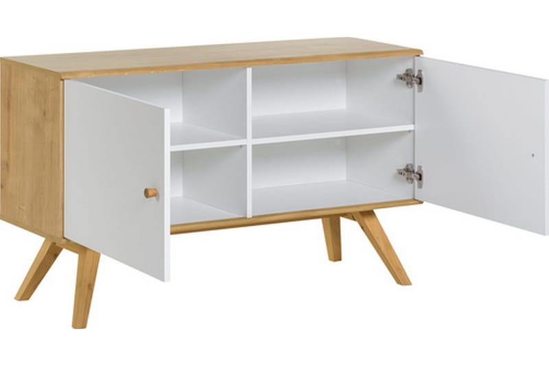 Nature Byrå Vit/Natur - Vit/Trä/natur - Products - Förvaring - Förvaringsmöbler - Byrå