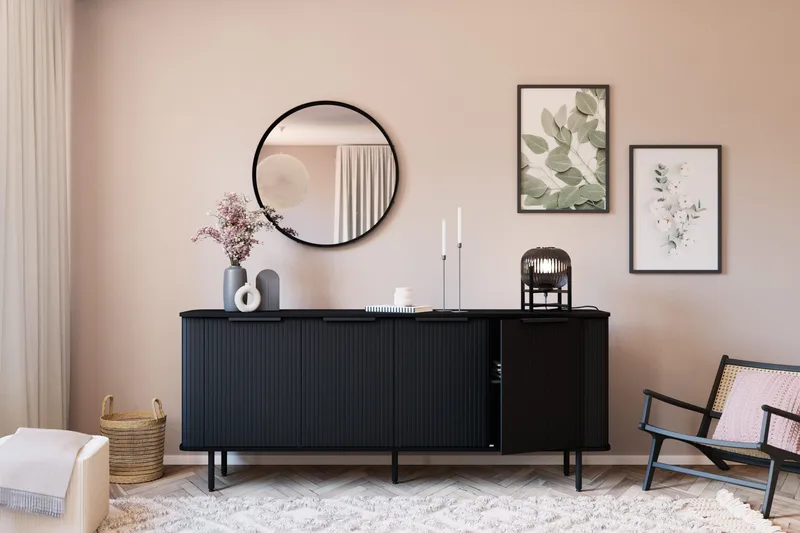 Kopparbo Sideboard - Svart trä - Products - Förvaring - Förvaringsmöbler - Sideboard & skänk