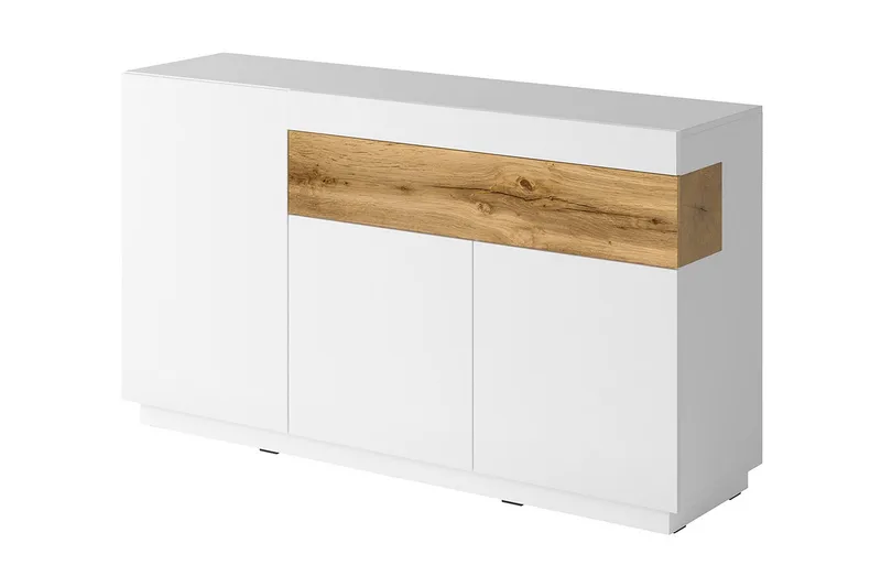 Tomeka Byrå, Vit/Trä