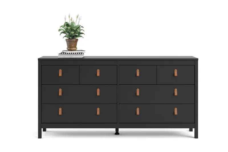 Vallvidera Byrå 38x159 cm - Svart - Products - Förvaring - Förvaringsmöbler - Byrå