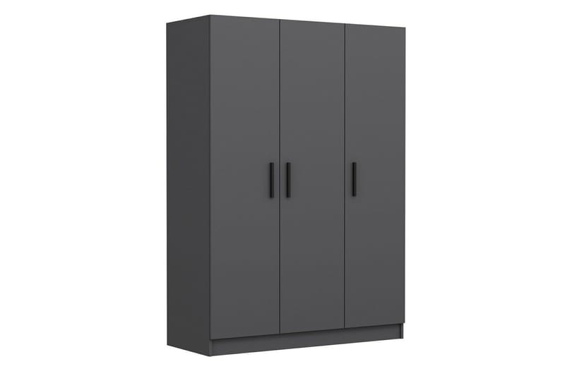 Fruitland Garderob 135 cm - Antracit - Products - Förvaring - Garderober & garderobssystem - Garderobsskåp