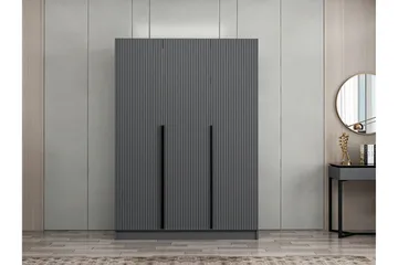 Fruitland Garderob 135 cm - Antracit - Products - Förvaring - Garderober & garderobssystem - Garderobsskåp