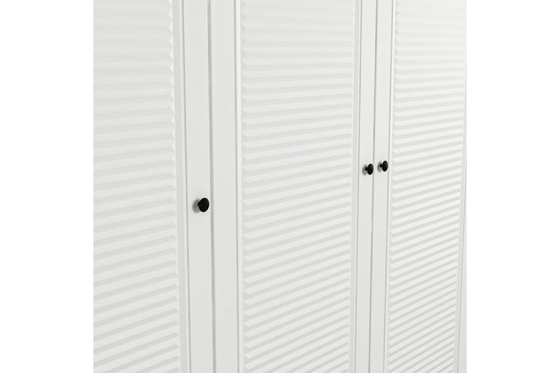 Fruitland Garderob 135x190 cm - Vit - Products - Förvaring - Garderober & garderobssystem - Garderobsskåp