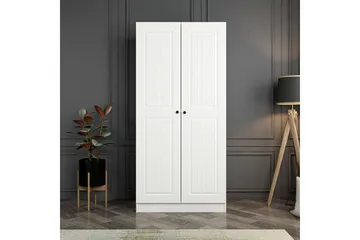 Fruitland Garderob 90 cm, Vit