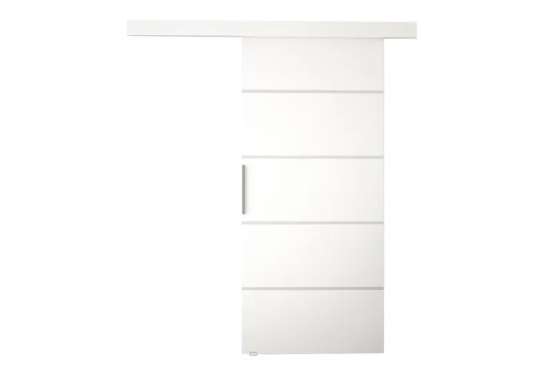 Nemanja Skjutdörr 86x205 cm - Vit - Products - Förvaring - Garderober & garderobssystem - Garderobsdörr - Skjutdörr garderob & walk-in closet