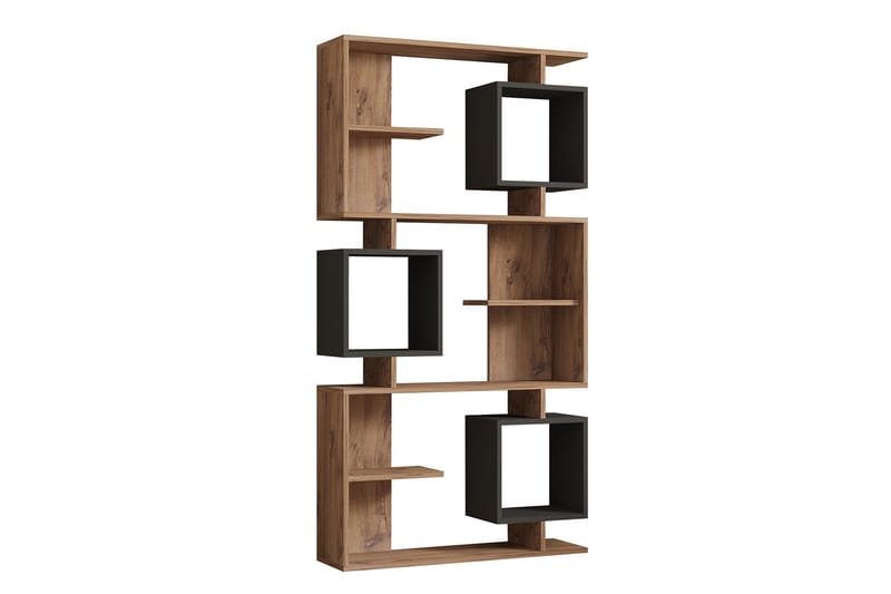 Icardi Bokhylla 90 cm - Brun/Antracit - Products - Förvaring - Hylla - Bokhylla