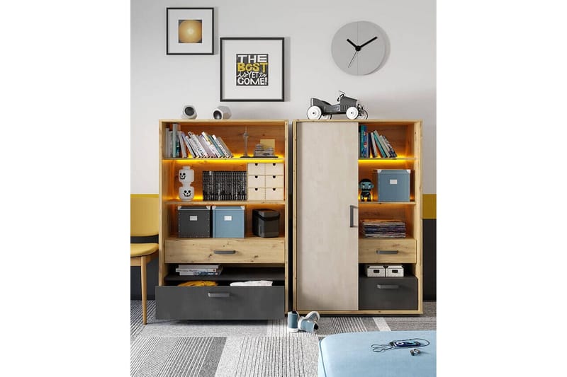 Rathmore Bokhylla 90x42 cm Black - Products - Förvaring - Hylla - Bokhylla