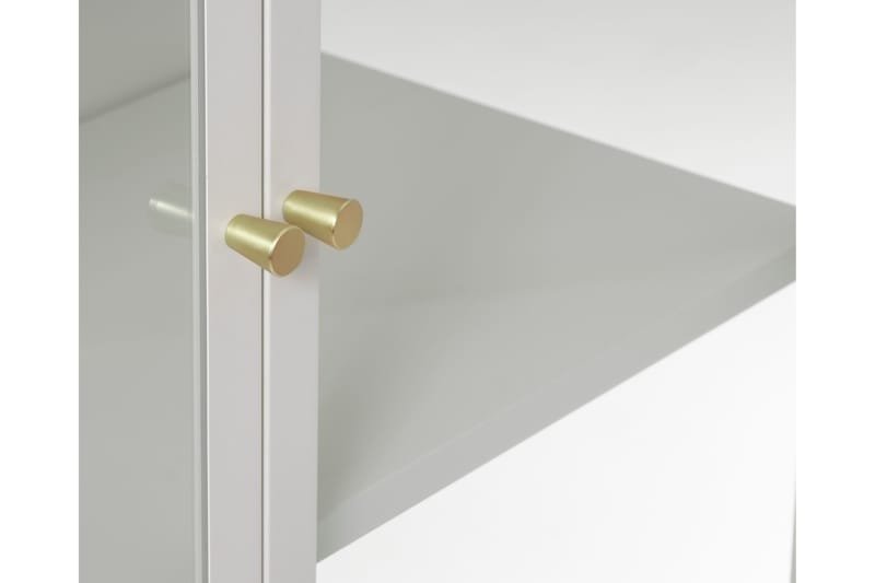 Cytheria Vitrinskåp 40 cm djup 90 cm bred 160 cm hög Trä - White - Products - Förvaring - Skåp - Vitrinskåp