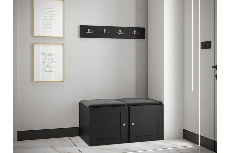 Dunvegan Highboard Black - Products - Förvaring - Skåp - Förvaringsskåp