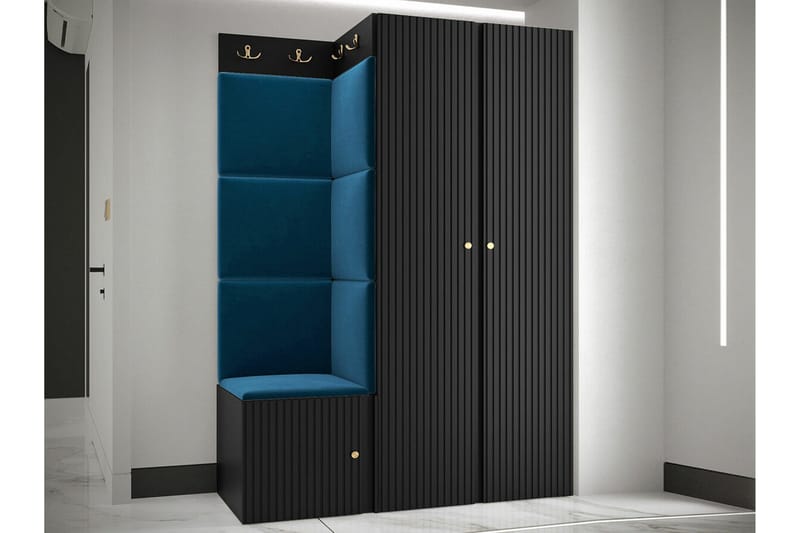 Dunvegan Highboard Black - Products - Förvaring - Skåp - Förvaringsskåp