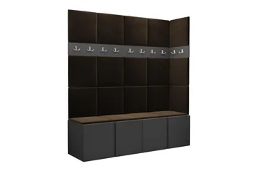 Dunvegan Highboard - Brun - Products - Förvaring - Skåp - Förvaringsskåp