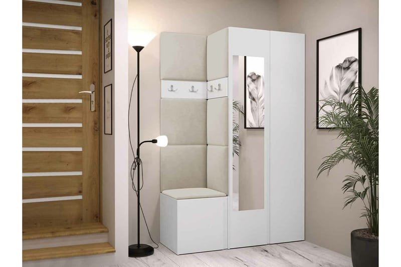 Dunvegan Highboard White - Products - Förvaring - Skåp - Förvaringsskåp