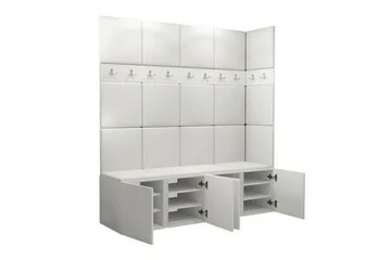 Dunvegan Highboard White - Products - Förvaring - Skåp - Förvaringsskåp