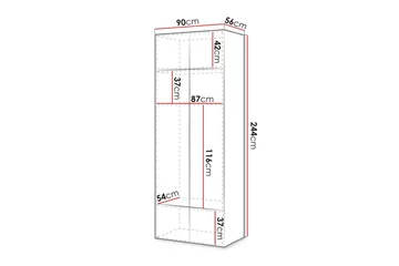 Juniskär Highboard - Vit - Products - Förvaring - Skåp - Förvaringsskåp