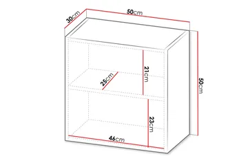 Kangana Highboard - Svart/Brun - Products - Förvaring - Skåp - Förvaringsskåp