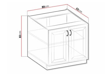 Templemore Köksskåp 80 cm - Products - Förvaring - Skåp - Förvaringsskåp