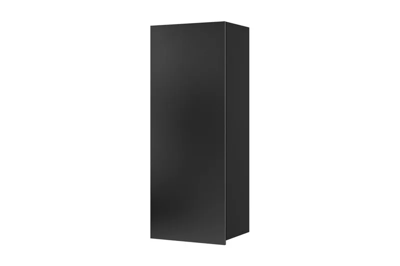 Tessan Väggskåp 45 cm Lodrätt, Svart