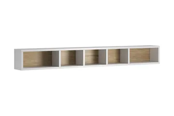 Toreno Highboard 19x169 cm - Vit/Natur - Products - Förvaring - Skåp - Förvaringsskåp