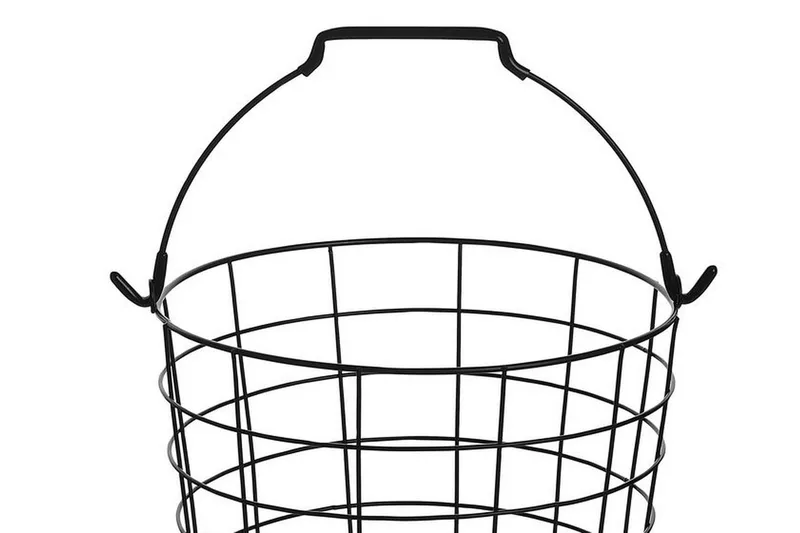 Ayapal Metallställ 37 cm 3 Korgar - Svart - Products - Förvaring - Småförvaring - Förvaringskorg - Trådkorg