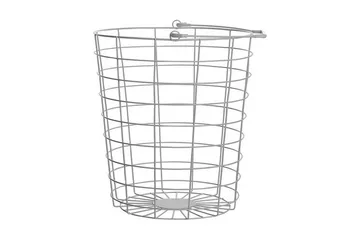 Ayapal Metallställ 37 cm 3 Korgar - Vit - Products - Förvaring - Småförvaring - Förvaringskorg - Trådkorg