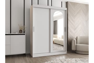 Tallmo Garderob m. Spegel 150x200 cm - Vit - Products - Förvaring - Garderober & garderobssystem