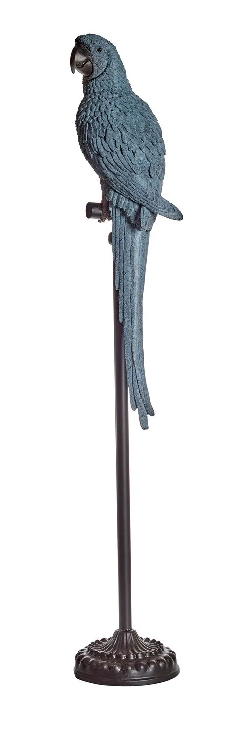 Dekorationspiedestal Papegoja 116 cm, blå