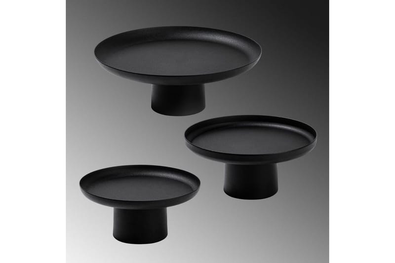 Dekorativt Metalltillbehör Mirven Svart - Svart - Products - Inredning - Ljus & dofter - Ljusstakar & ljuslyktor