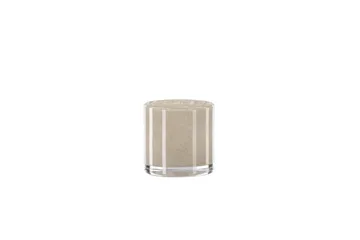 Glora Ljuslykta 8x8 cm - Beige - Products - Inredning - Ljus & dofter - Ljusstakar & ljuslyktor