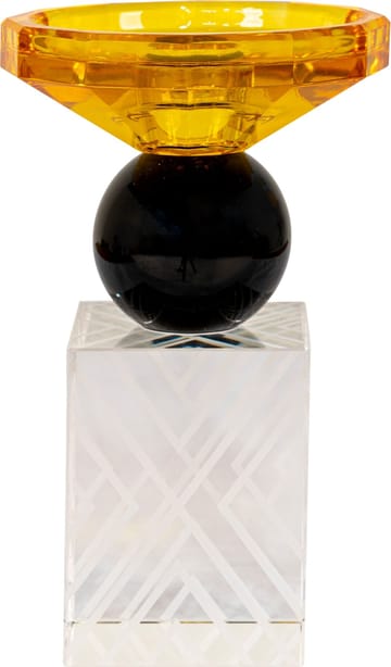 Ljusstake Bern i Glas - Svart/amber - Products - Inredning - Ljus & dofter - Ljusstakar & ljuslyktor